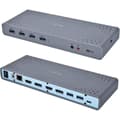 Miniatyrbild 1 av 6: i-tec - USB 3.0/USB-C Universal Dockningsstation 5K/2x4K