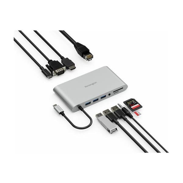 USB-hub - Kensington - K33853WW - USB-C - 10 Gbit/s - Kompatibel MicroSD
