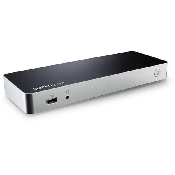 STARTECH USB-C dockningsstation för dubbla skärmar för Windows Laptop - MST och strömförsörjning 60W - HDMI-adaptrar