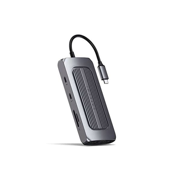 Station för dockning - Satechi - Multiport MX - USB-C - 2 x HDMI - 1GbE