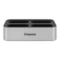 Miniatyrbild 2 av 3: Dock-arbetsflöde - Kingston - WFS-S - SD-läsare USB 3.2 - 2 platser UHS-II - Svart
