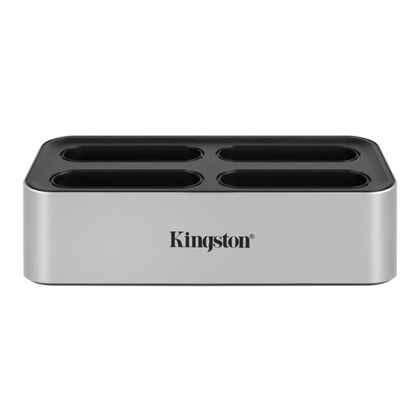 Dock-arbetsflöde - Kingston - WFS-S - SD-läsare USB 3.2 - 2 platser UHS-II - Svart