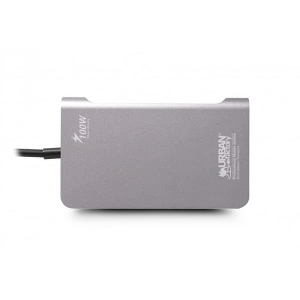 Urban Factory USB Hub 10 i 1 MULTI SCREEN USB-C HUB 100 W