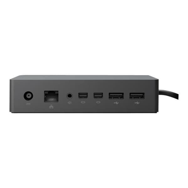 Microsoft Surface Dock - GigE Dock - Kompatibel med Surface Book och Pro 4 - Svart - 4 USB 3.0