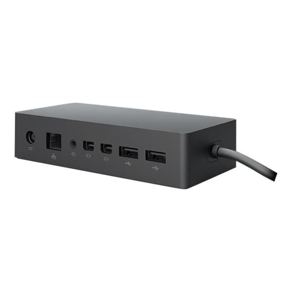 Microsoft Surface Dock - GigE Dock - Kompatibel med Surface Book och Pro 4 - Svart - 4 USB 3.0