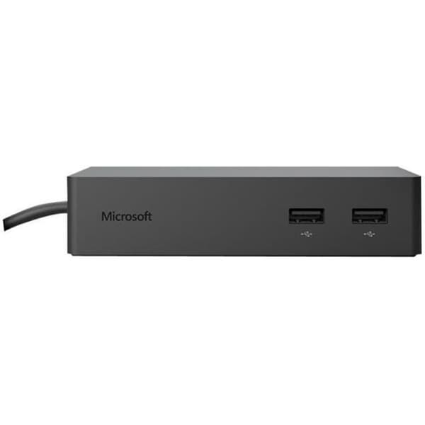Microsoft Surface Dock - GigE Dock - Kompatibel med Surface Book och Pro 4 - Svart - 4 USB 3.0