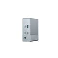 Miniatyrbild 3 av 3: USB-C-docka - HYPER - HDG212B - 100W strömförsörjning - USB 3.2 Gen 2 - Silver