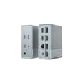 Miniatyrbild 1 av 3: USB-C-docka - HYPER - HDG212B - 100W strömförsörjning - USB 3.2 Gen 2 - Silver