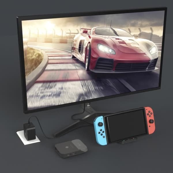 j5create JCD620-N Mini dockningsstation för Nintendo Switch