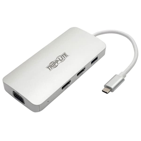 USB-HUB Eaton U442-DOCK12-S Silvrig