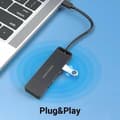 Miniatyrbild 3 av 4: USB-HUB Vention TGTBB Svart