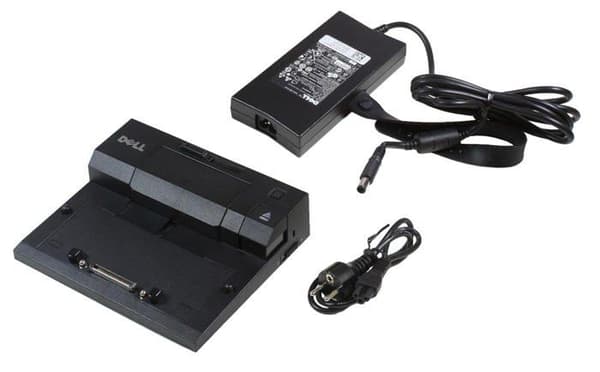 Dockningsstation - portreplikator - Dell-support - 665MJ - E-Port Simple USB3 130W AC