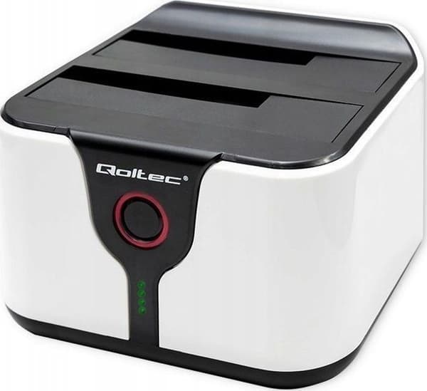Dockningsstation - portreplikator - Qoltec-stöd - 50309