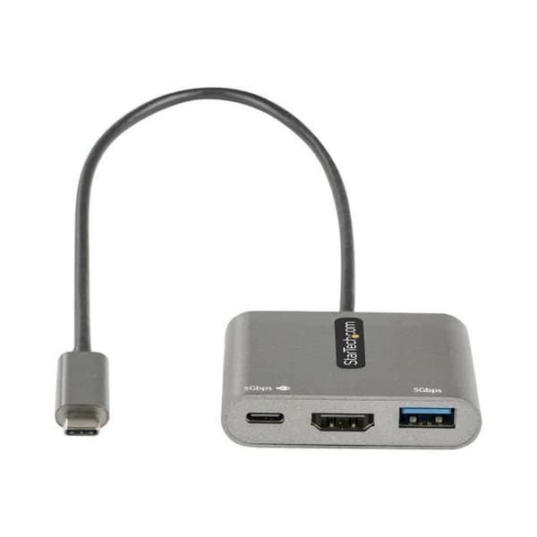 StarTech.com - CDP2HDUACP2 - USB-C Multiport Adapter, USB-C till HDMI 4K, USB 3.0 Hub, Dockningsstation
