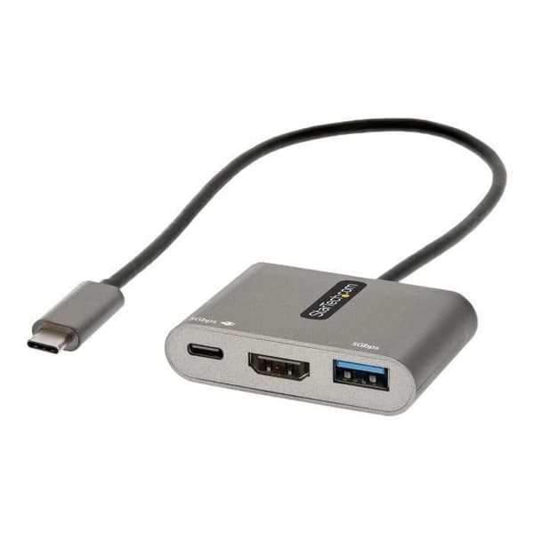 StarTech.com - CDP2HDUACP2 - USB-C Multiport Adapter, USB-C till HDMI 4K, USB 3.0 Hub, Dockningsstation