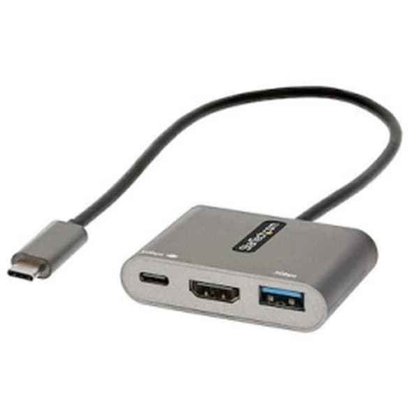 StarTech.com - CDP2HDUACP2 - USB-C Multiport Adapter, USB-C till HDMI 4K, USB 3.0 Hub, Dockningsstation