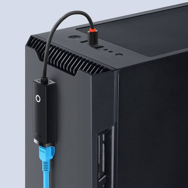 USB-A till RJ45 LAN-portadapter 100Mbps-Svart-WKQX000001