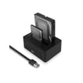 Miniatyrbild 2 av 3: ACT Dual SATA hårddisk dockningsstation USB 3.2 Gen1 till 2,5" och 3,5"