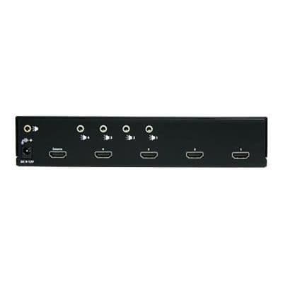 4 Port High Speed HDMI Video Splitter och Signal Booster med ljud - STARTECH.COM