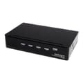 Miniatyrbild 1 av 3: 4 Port High Speed HDMI Video Splitter och Signal Booster med ljud - STARTECH.COM
