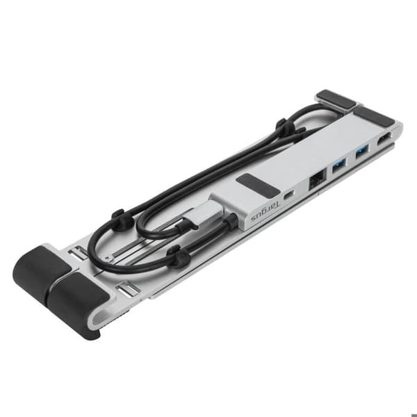 Station förbundet + stöd - Targus - AWU100005GL - USB-C 3.2 Gen 1 - Thunderbolt 3 - HDMI Silver