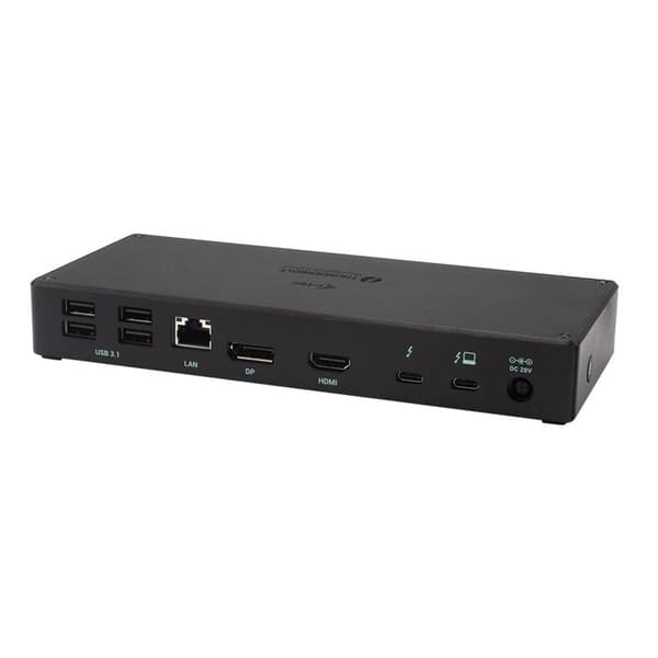 i-tec Thunderbolt 3 3X Display Dockningsstation + Strömförsörjning 96W