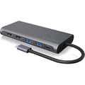 Miniatyrbild 2 av 4: ICY BOX USB-C Dockningsstation med 2 HDMI-portar, 1 DisplayPort 1.4, 100 W strömförsörjning, 4 USB-portar, Läsare av