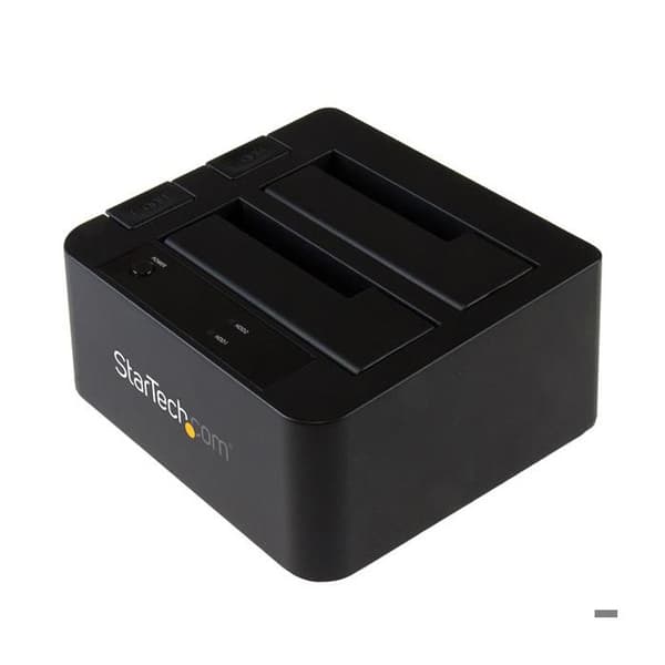 Dockningsstation - STARTECH - SDOCK2U313 - USB 3.1 - 10 Gb/s - 2 SATA-hårddiskar