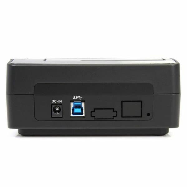 USB Hub Startech SATDOCKU3S Svart