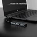 Miniatyrbild 10 av 11: USB-HUB NANOCABLE 10.16.4504 Grå