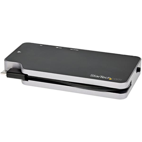 USB-keskitin Startech CDP2HVGUASPD 100 W 15 W