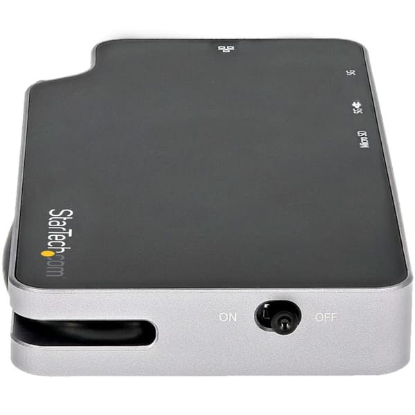 USB-keskitin Startech CDP2HVGUASPD 100 W 15 W