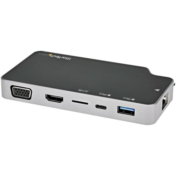 USB-keskitin Startech CDP2HVGUASPD 100 W 15 W