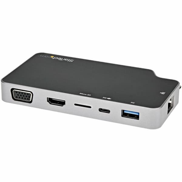 USB-keskitin Startech CDP2HVGUASPD 100 W 15 W