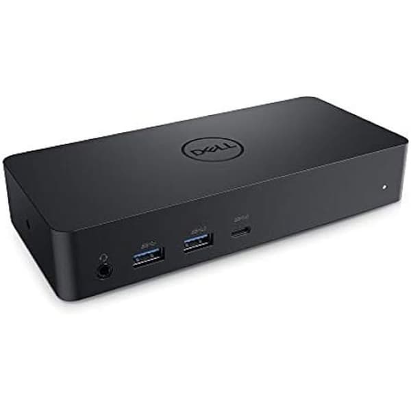 Dockningsstation - DELL - D6000 - USB 3.0 - 5 portar - Svart