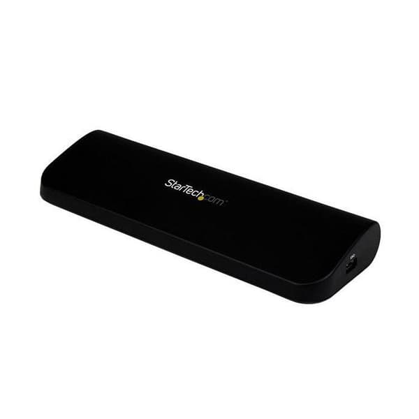 USB 3.0 dockningsstation - STARTECH.COM - Dubbel skärm - HDMI och DVI/VGA - GbE och ljud