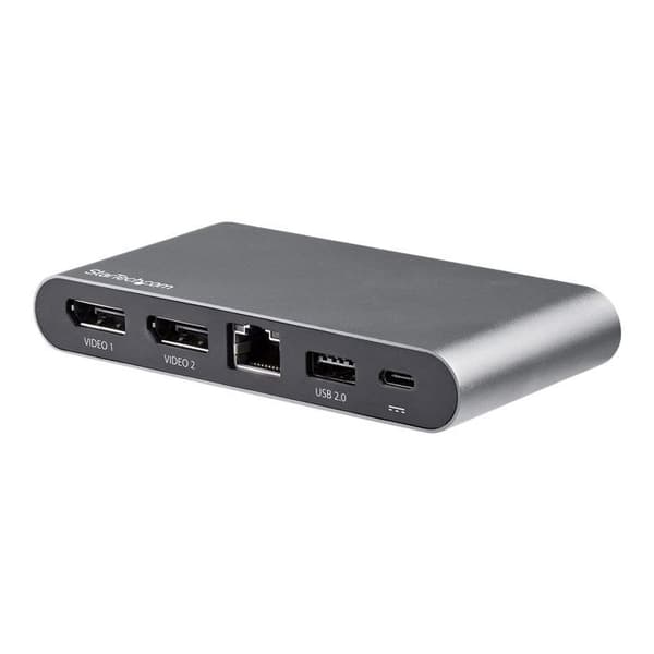StarTech.com USB Type-C Dual Display DP 4K dockningsstation för bärbar dator - PD 3.0 100W (DK30C2DAGPD)