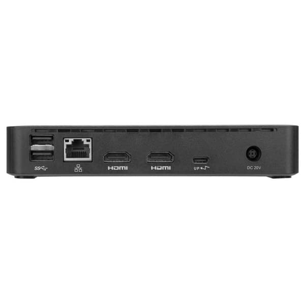 Targus bärbar dator dockningsstation - USB-C - 2 x HDMI - GigE - 130 Watt
