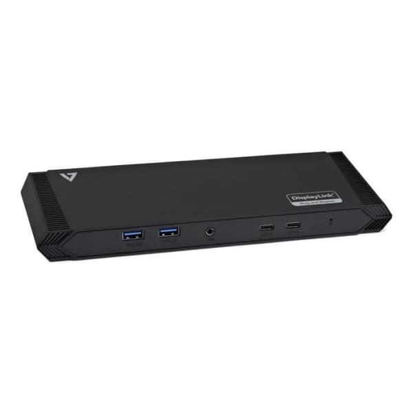 V7 USB-C 3-DISPLAY DOCKINGSSTATION 65WPD 2K 4K 3-DISPLAY HDMI DVI (DOCKUSBC)