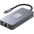Miniatyrbild 1 av 2: Dockningsstation LEOTEC 10-1 1USB-C PD100 3USB3 0 1USB-C 2HDMI GGL LEC TJSD MCSD