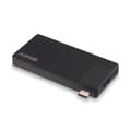 Miniatyrbild 2 av 4: Lindy DST-Micro USB-C dockningsstation för bärbar dator - svart - TU