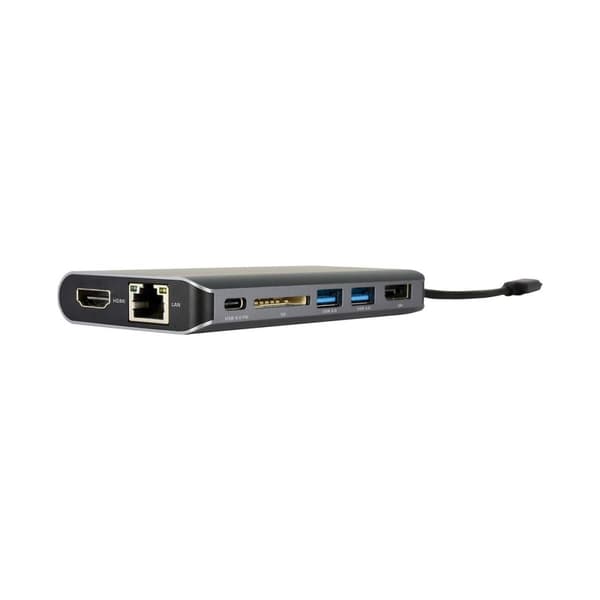 USB-HUB Kramer Electronics KDock-3 Silvrig Grå