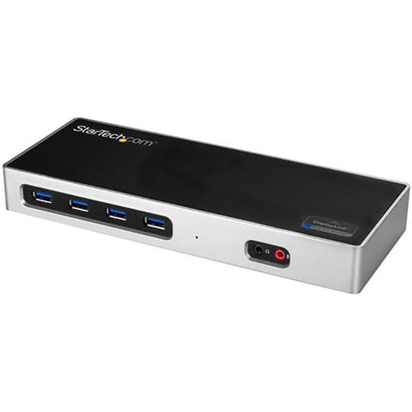 Anslutningsstation - STARTECH.COM - Dubbel 4K-skärm - USB-C - HDMI - DisplayPort