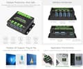 Miniatyrbillede 3 af 9: Industriel USB HUB til 2 computere til 4 USB 3.2-porte, skiftbar, monterbar, kompatibel med Windows Linux Mac