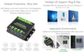 Miniatyrbillede 9 af 9: Industriel USB HUB til 2 computere til 4 USB 3.2-porte, skiftbar, monterbar, kompatibel med Windows Linux Mac