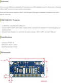 Miniatyrbilde 3 av 5: USB HUB HAT med 4 porter for Raspberry Pi Zero/A+/B/B+/2/3 – Støtter USB-A og seriell feilsøking via USB til UART