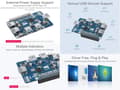 Miniatyrbillede 2 af 6: Waveshare USB 3.2 Gen1 HUB HAT til Raspberry Pi 4 med 4x USB 3.2 Gen1-porte op til 5 Gbps