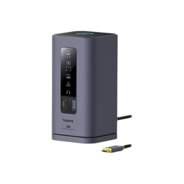 USB-HUB Baseus B00568102813-00 Silvrig