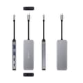 Miniatyrbild 5 av 11: USB-HUB NANOCABLE 10.16.1006 Grå (1 antal)