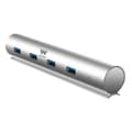 Miniatyrbild 1 av 4: USB-HUB Woxter PE26-142 Vit Silvrig Aluminium (1 antal)